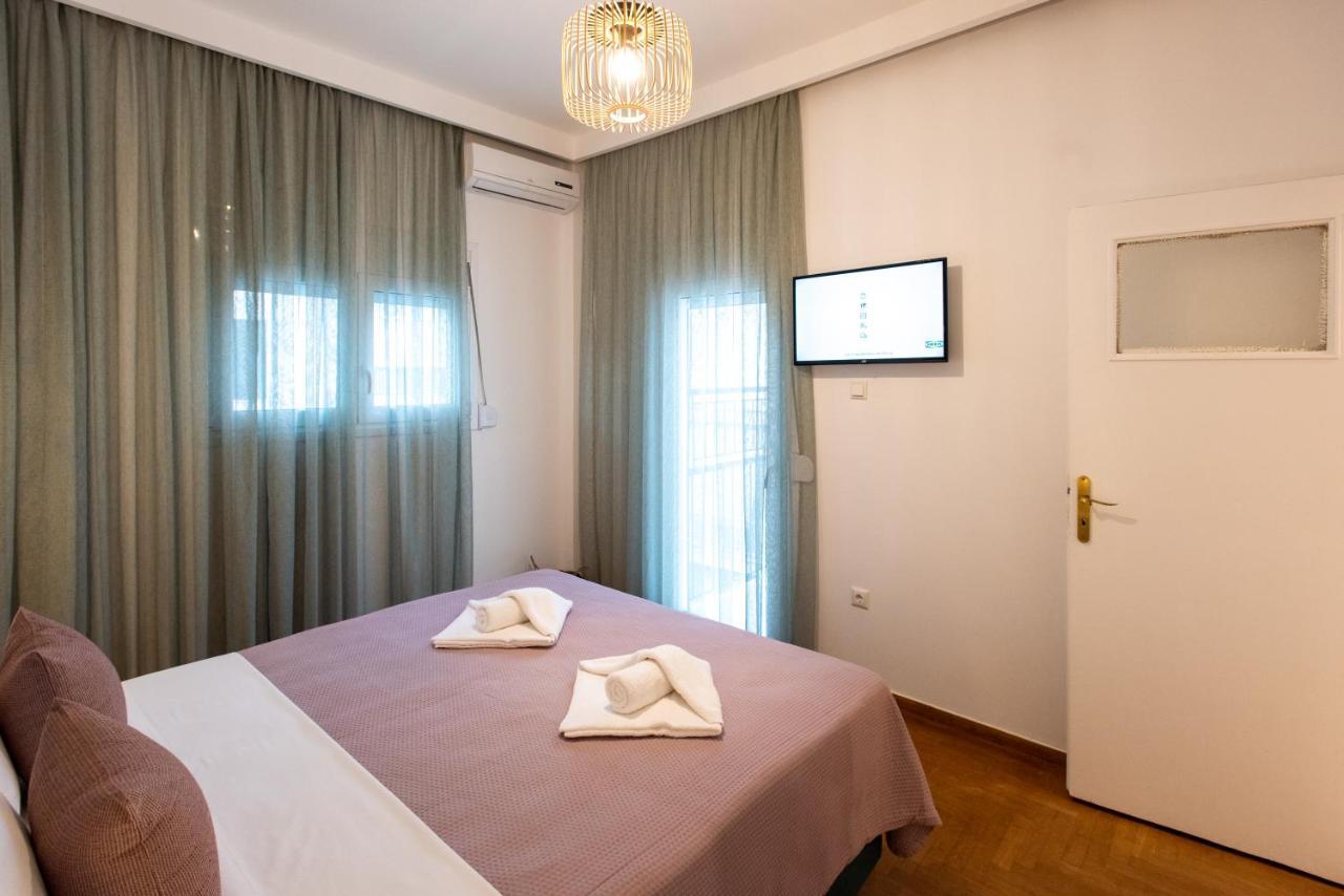 Blue Ark Boho Stay At Acropolis Atene Esterno foto