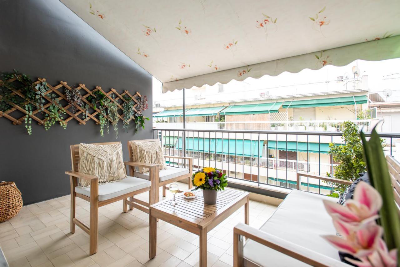 Blue Ark Boho Stay At Acropolis Atene Esterno foto