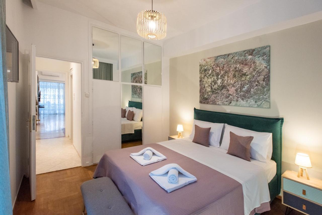 Blue Ark Boho Stay At Acropolis Atene Esterno foto